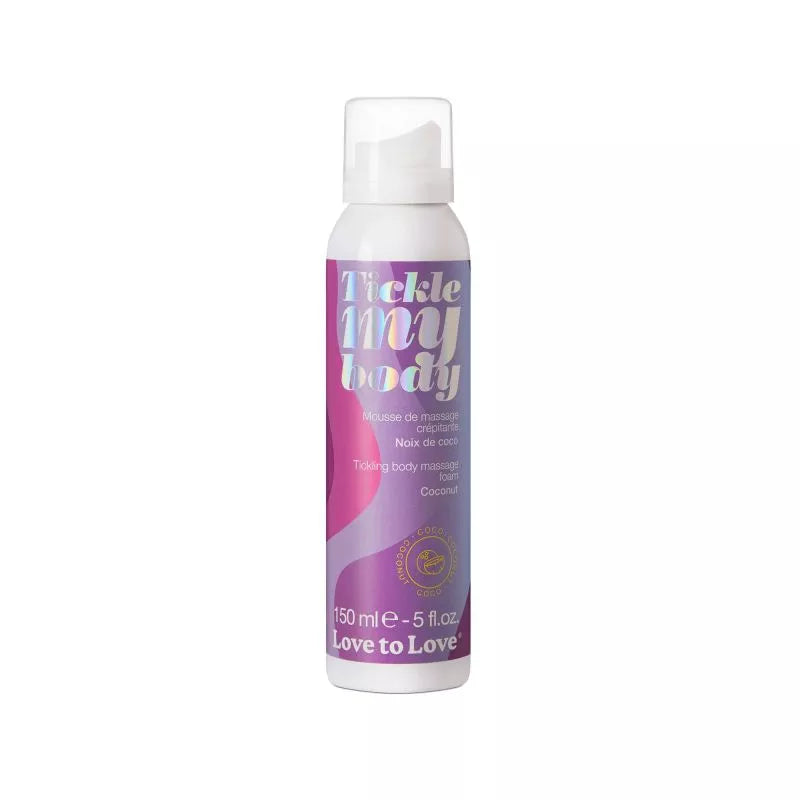 TICKLE MY BODY – Massage Foam – Coconut 150ml * 2 Packs