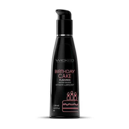 Wicked Birthday Cake Flavored Lube - 4 oz