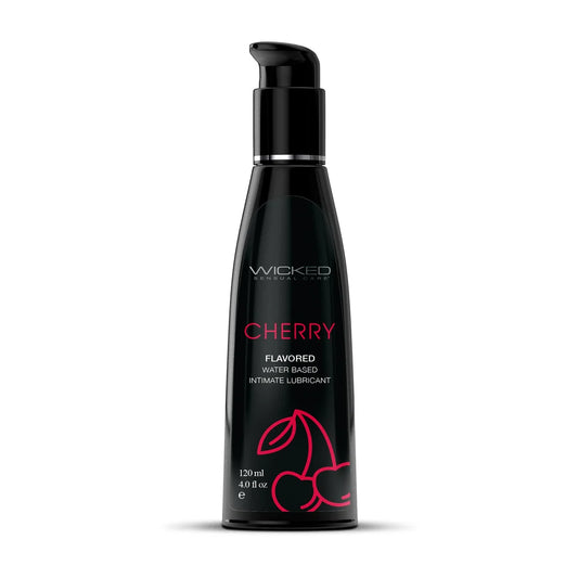 Wicked Aqua Cherry Flavored Lube 4 oz