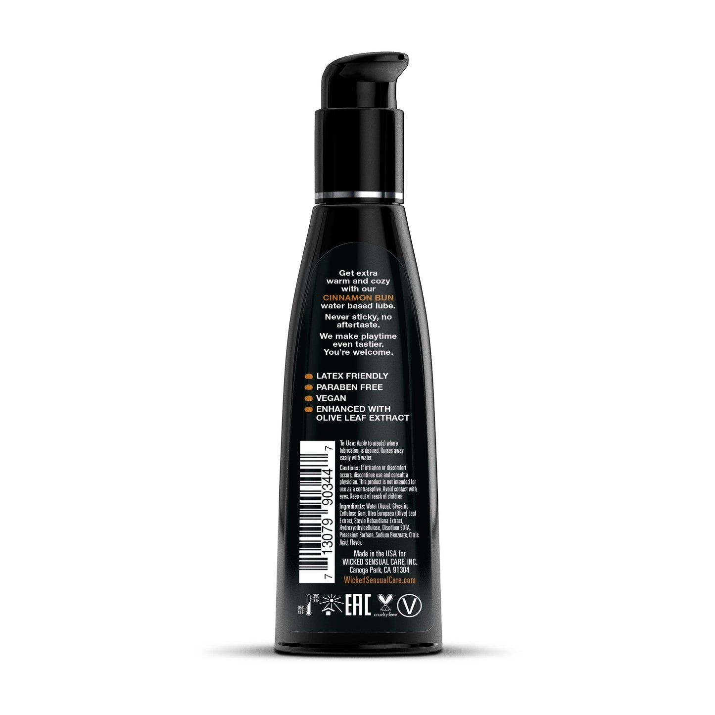 Wicked Aqua Cinnamon Bun Flavored Lubricant