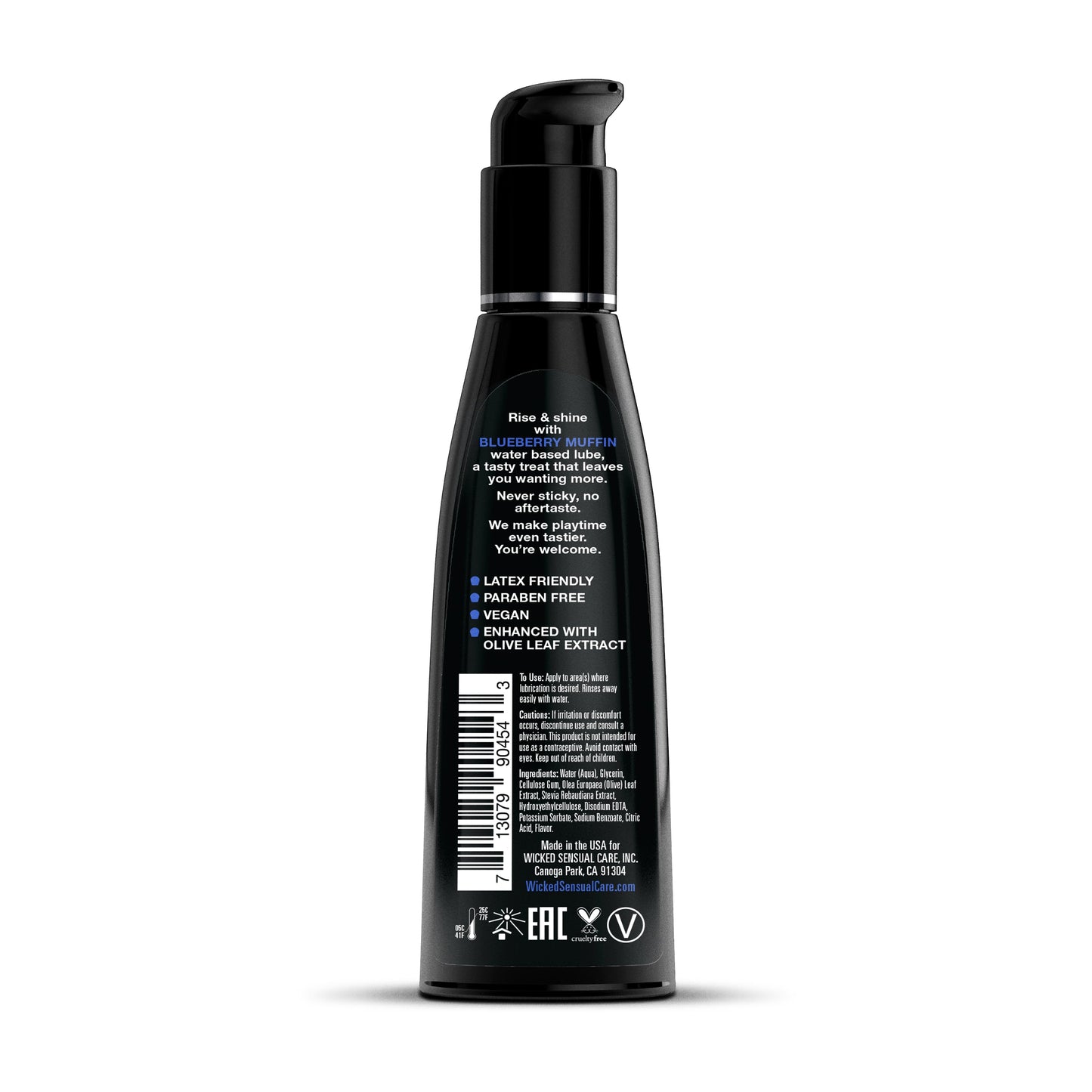 Wicked Blueberry Muffin Flavored Lubricant - 4 oz