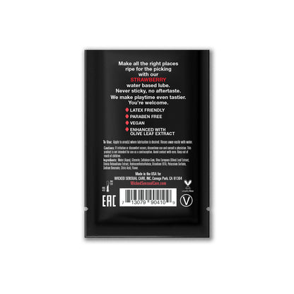 Wicked Aqua Strawberry – 3ml Sachet - 20 Packs