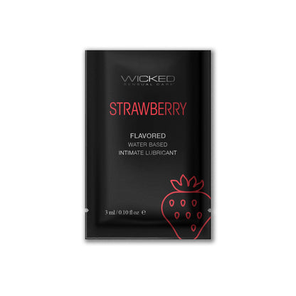 Wicked Aqua Strawberry – 3ml Sachet - 20 Packs