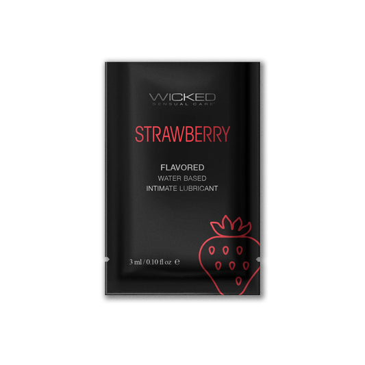 Wicked Aqua Strawberry – 3ml Sachet - 20 Packs