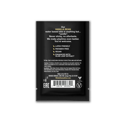 Wicked Aqua Vanilla Bean Sachet – 3ml - 20 Packs