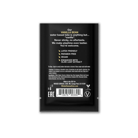 Wicked Aqua Vanilla Bean Sachet – 3ml - 20 Packs
