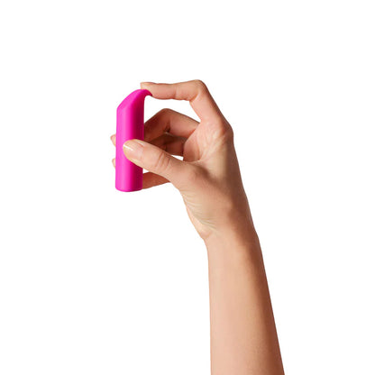 Dame Zig lipstick vibrator in Pink Plum with soft silicone tip